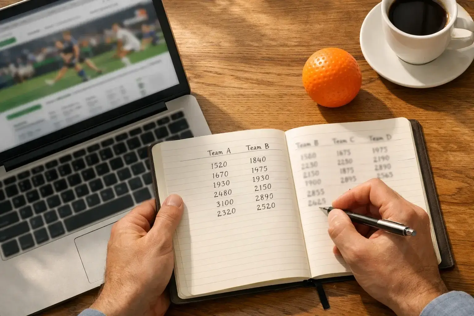 Hockey odds berekenen en vergelijken