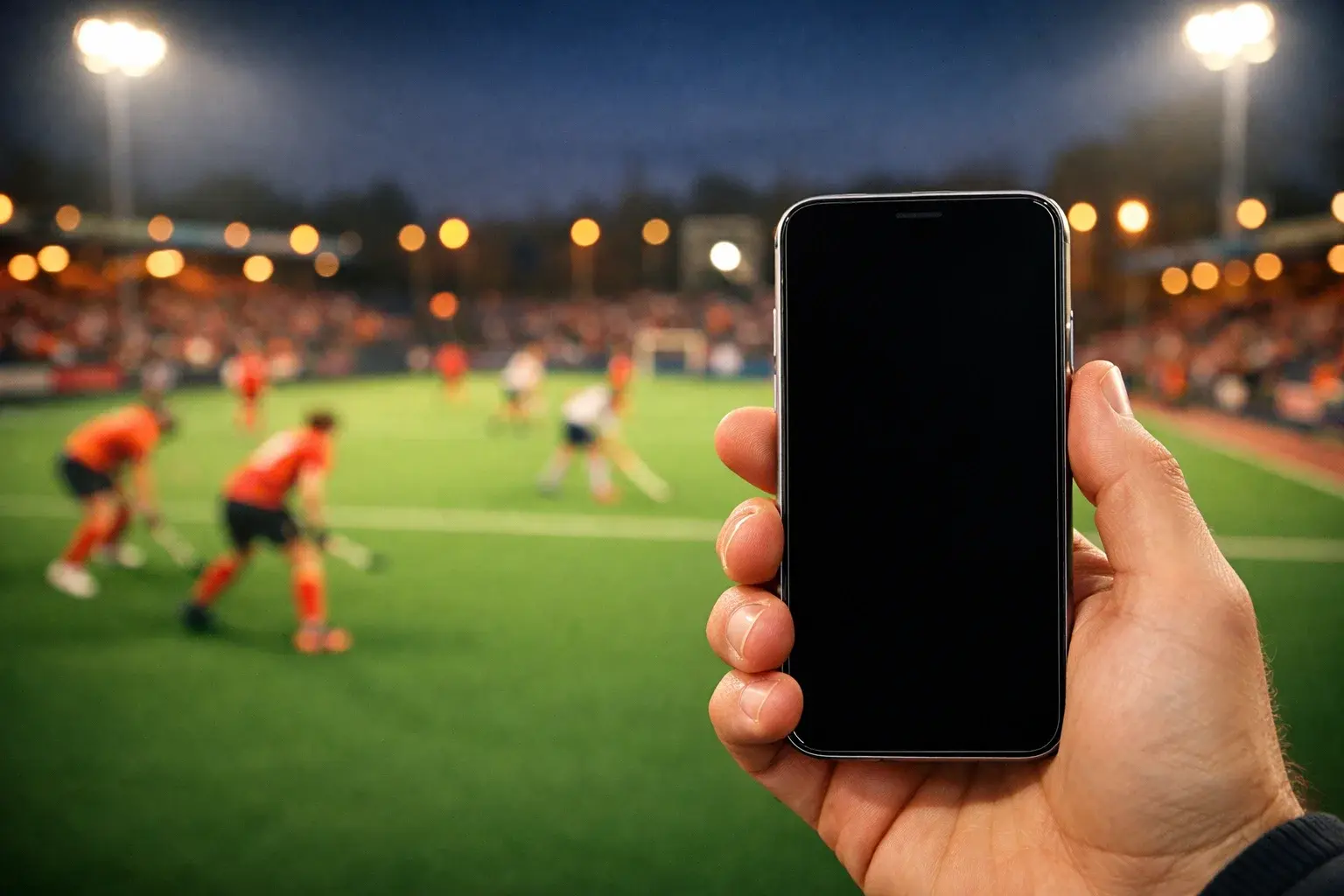 Hockey wedden via mobiele apps