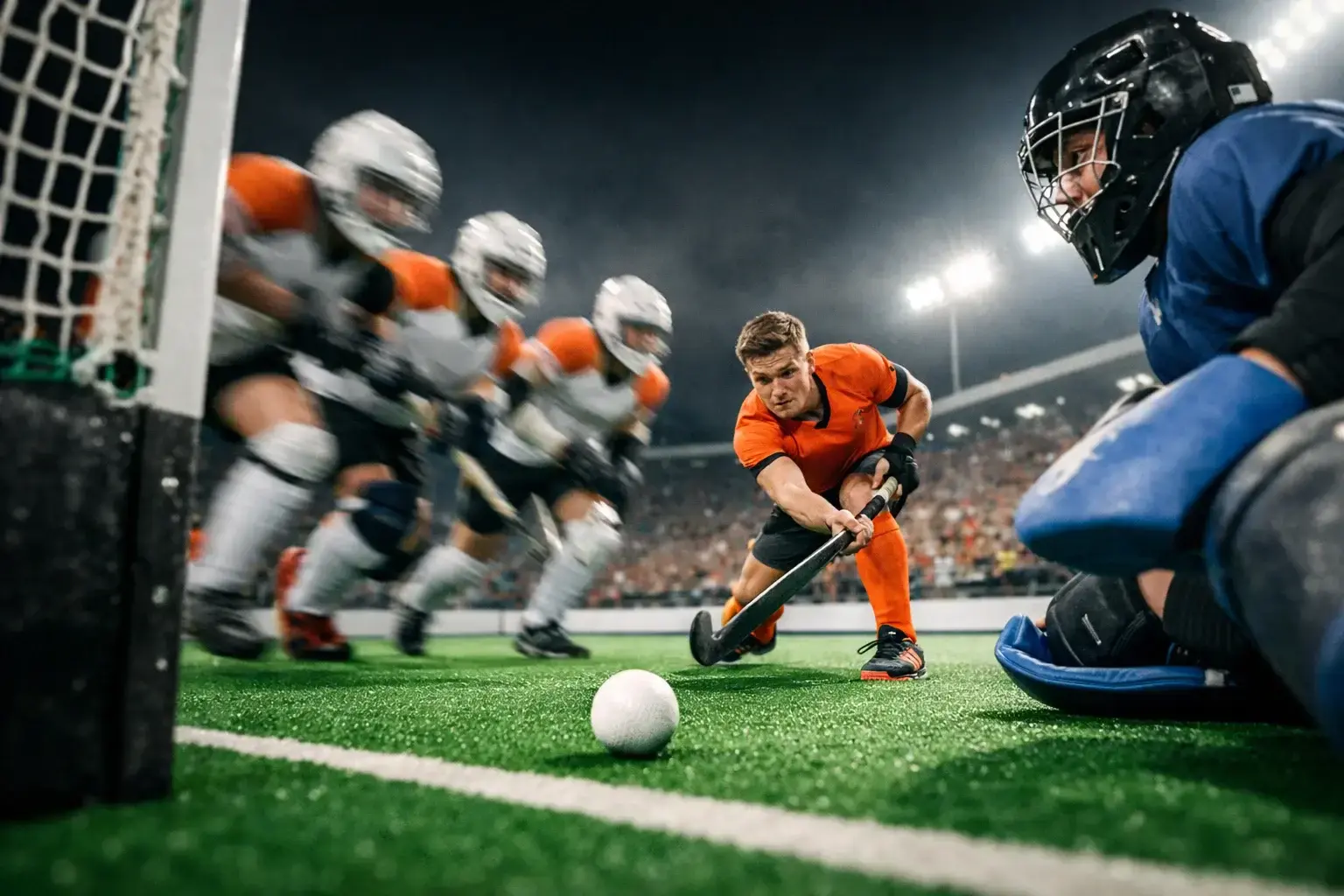 Wedden op strafcorners bij veldhockey